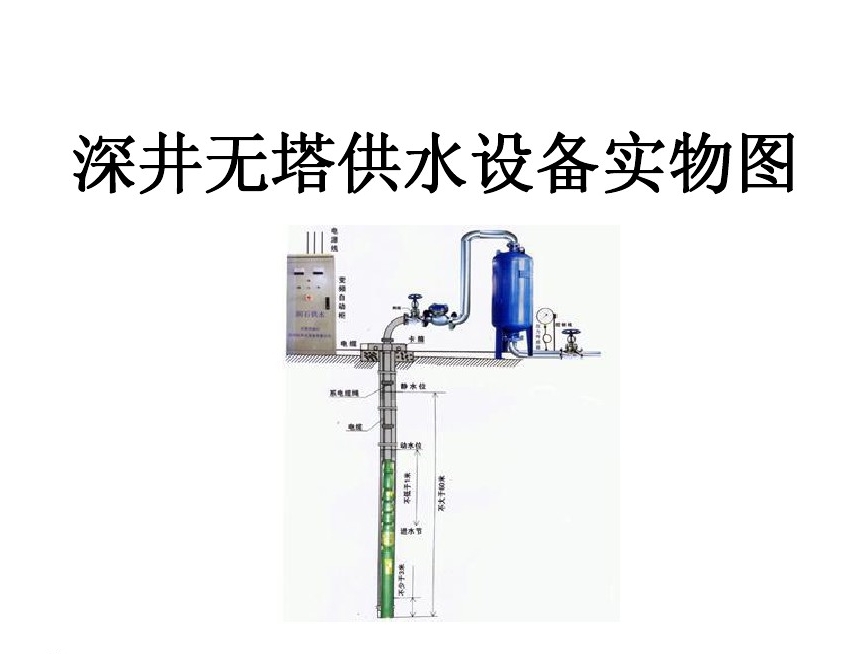 阳原县井泵无塔式供水设备